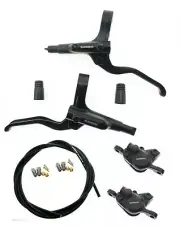 Shimano BL-MT201 BR-MT200 Front & Rear Hydraulic Disc Brake Set For Flat Bar RB
