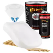 HOT ROD FLATZ WISPY White Gallon Kit URETHANE Flat Auto Car Paint Kit