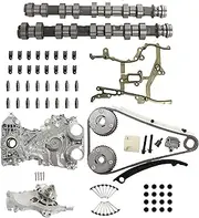 Engine Overhaul Rebuild Kit Timing Chain Kit Water Pump Oil Pump Camshaft Kit Intake Valve Exhaust Valve Fit For Buick Encore 2013-2016 Chevy Cruze/Sonic/Trax/Limited 1.4L 2011-2016 25195118