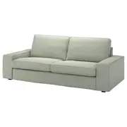 KIVIK 3-seat sofa, Gunnared light green