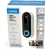 LUMO SMART WIRELESS INSTANT ALERTS VIDEO DOORBELL - BRAND NEW - FACTORY SEALED