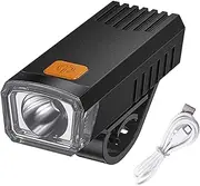Cycling Lights Rechargeable | 4 Light Modes Powerful Bright Rechargeable Light - Waterproof Safety Road Light, Fast Charging Cycling Accessories for Road & Mountain
