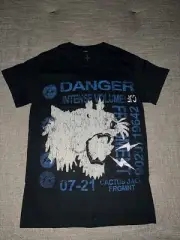 Travis Scott Cactus Jack For Fragment Danger Tee Size Small
