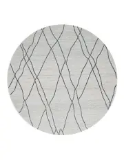 [Rug Culture] Paradise Jada Round Rug in Grey