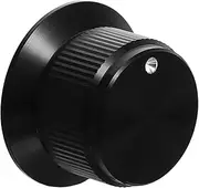 HOUDERCO Aluminum Volume Control Knob Hat Shaped Replacement Knob for Guitar Audio Equipment Smooth Operation Robust Construction for Compact Spaces