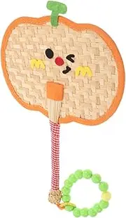 BESTOYARD Handheld Weaving Fan Portable Cute Hand Fan for Weddings Parties and Home Decor Lightweight Natural Straw Design for Summer Cooling Craftsmanship