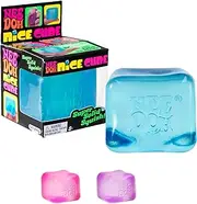 NeeDoh Nice Cube - Sensory Squishy Fidget Toy, Stress Relief, Soft & Firm Feel, Returns to Square Shape, Assorted Colours