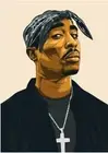 NEW TUPAC RAPPER WALL ART PREMIUM POSTER SIZE A5-A1