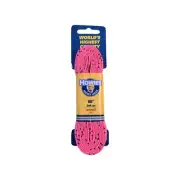 Howies Waxed Pink Hockey Skate Laces 96 inch long