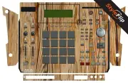 Akai MPC 2500 | Wood 4 | Protective Decal | StyleFlip Skins