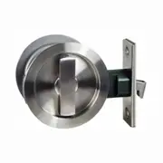 Nidus Round Sliding Cavity Door Lock Snib on Both Sides with Edge SCD-SN2-RD-SS