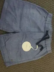 Boys Blue Shorts size 7 Fox and Finch