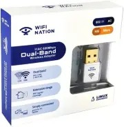 ® WiFi Dongle Mini 802.11ac AC600 USB WiFi Adapter, chipset: Realtek RTL8811A...