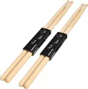2 Pair 5A Drum Sticks Drumsticks Maple Wood Music Band Jazz Rock NEW