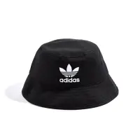 在飛比找momo購物網優惠-【adidas 愛迪達】BUCKET HAT AC 黑色 刺