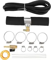17Pcs 1/2in Fuel Installation Kit, 11025 Auxiliary Fuel Tank Install Kit, Ehance Performance, Easy Installation, for 3/8in Female Fuel Outlet Fittings