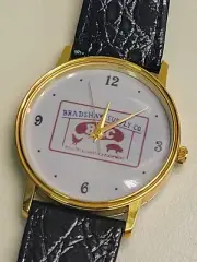 Wrist Watch Advertising: Poultry Livestock Equipment Bradshaw Supply Co. NOS