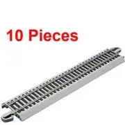 NEW Bachmann 9" Staight Nickel Silver E-Z Train Track (4 Pieces) HO Scale BAC445