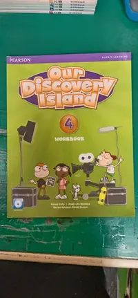 在飛比找露天拍賣優惠-附光碟 Our Discovery Island 4 STU