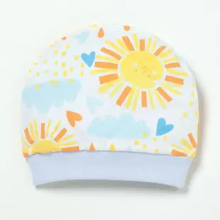 【Newstar 明日之星】MIT2入精梳純棉嬰兒帽薄款(純棉 寶寶帽 防風 新生兒 3個月)
