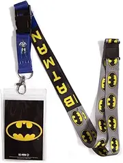 Ata-Boy DC Comics Batman Reversible Lanyard with Breakaway Clip and ID Holder