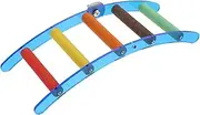 GANAZONO Parrot Climbing Ladder Stand Bird Perch Ladder Cockatiel Toys Acrylic Material Bird Toys Arch