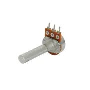 10k Ohm Logarithmic (A) Single Gang 16mm Potentiometer