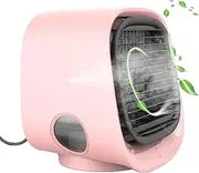 Portable Air Conditioner - Small Conditioners, Personal Portable Air Cooling Fan | 3 Speed Personal Air Conditioner Desk Fan, Air Conditioner Fan