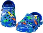 [Generic] Kids Dinosaur Cloud Slides Clogs| Non-Slip Shower Toddler Slippers| Thick Sole Beach Pool Sandals Summer Indoor & Outdoor