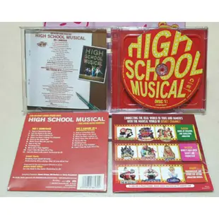 迪士尼 歌舞青春電影原聲碟2CD High School Musical