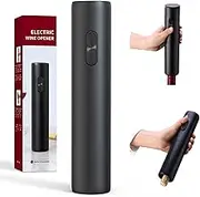 ANNIVERS Electric Wine Bottle Opener Electronic Wine Opener Automatic Corkscrew, Battery Operated One-Touch Opening Easy to Use Wine Gifts, Ouvre Bouteille Electrique Tire Bouchon