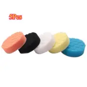 5Pcs 3 Inch Polishing Pads Buffing Sponge Pads Kit for Car Buffer Polisher