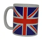 Best Coffee Mug UK Union Jack British Flag Novelty Cup Great Gift Idea For