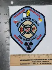 S 4b patch Fire Department Maryland Anne Arundel County Hazardous Materials Team