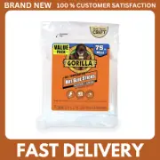 Gorilla Hot Glue Sticks, Mini Size, 4" Long x .27" Diameter, 75 Count, Clear
