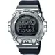 CASIO G-SHOCK 25周年紀念款街頭嘻哈計時錶/銀/GM-6900-1