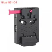 NITZE N21-D6 Universal V-Mount Battery Plate Adapter V-lock All V-mount Battery