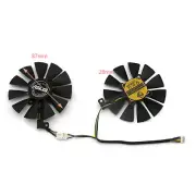 87MM Graphic Card Cooling Fan PLD09210S12HH For ASUS DUAL GeForce GTX1060 1070