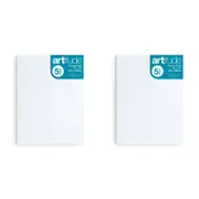 2x 5pc Artitude Cotton 12x16'' Canvas Panel Art 280gsm Oil/Acrylic Painting
