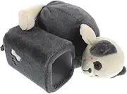 Car Armrest Tissue Holder Trash Bin Large Capacity Animal Design Decorative Car Accessory Easy to Use