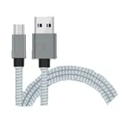 4Pcs 2.4A Type C Nylon Braided Fast Charging Data Cable For Xiaomi Mi8 Mi9 HUAWEI P30 Pocophone F1 OnePlus 7 S10