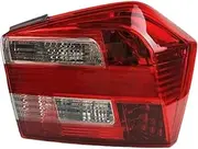 Car Taillight Accessories ，Compatible for City 2012-2014 Rear Tail Light Turn Signal Fog Lamp Light Cover Accessories Without Bulbs(Only Right)