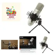 Large Diaphagm Condenser Microphone,Silver