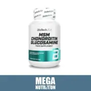 Biotech USA MSM Chondroitin Glucosamine 60 Tablets Supports In Joint Health