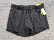 All in Motion Women's Size XXL High Rise Active Light Skort Black
