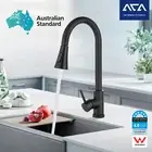 ACA 304 Stainless Steel Pull Out Mixer Tap Swivel Kitchen Laundry Sink Faucet