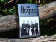 The Beatles Big Ben Zippo Lighter - John Lennon, Paul McCartney, George & Ringo