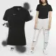 Nike 短袖 NSW Tee 女款 黑 短T 純棉 上衣 舒適 基本款 小Logo 小勾 CZ7340-011