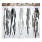 TOP GRADE MDC LANCET 6 FEATHER GRIZZLY COLOR GRADE 1