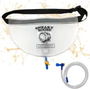 Hidden Flask Pouch For Men And Women: Portable 32oz Undetectable Alcohol Bag